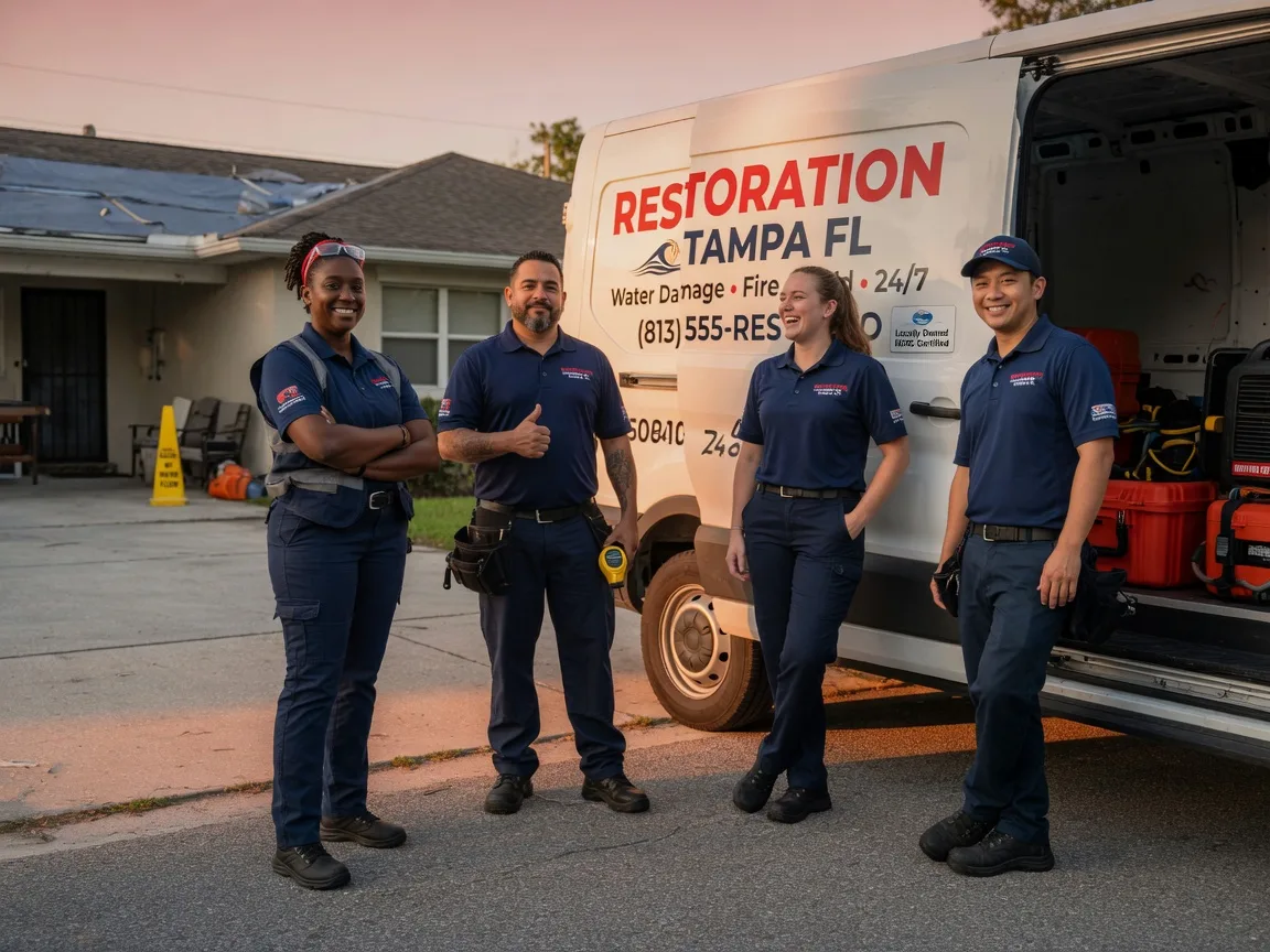 Water Damage Restoration company in Hubert, NC